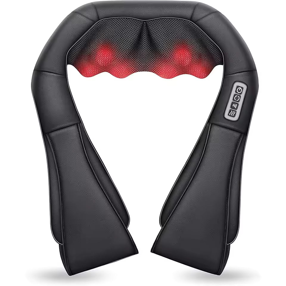 Virelax™ Heated Deep-Kneading Neck & Shoulder Massager