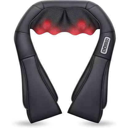 Virelax™ Heated Deep-Kneading Neck & Shoulder Massager